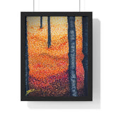 Free Fallen Premium Framed Print