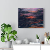 Red Beach Canvas Gallery Print