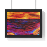 Fire & Ice Premium Framed Print