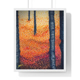 Free Fallen Premium Framed Print