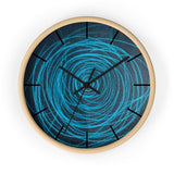 Spiraled Wall Clock