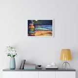 Stacked / PM Premium Framed Print