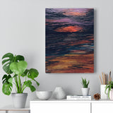 Red Beach Canvas Gallery Print