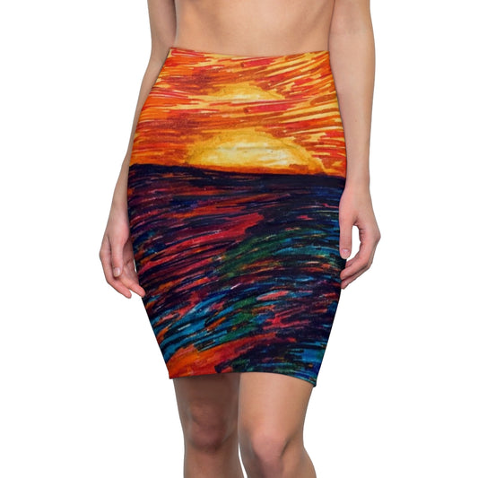 The Rise-or-Set? Women's Pencil Skirt