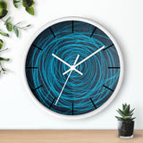 Spiraled Wall Clock