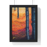 Free Fallen Premium Framed Print