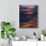 Red Beach Canvas Gallery Print