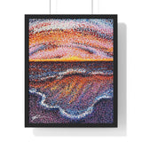 Red Sea Premium Framed Print (Light/White Version)