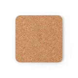 Fire & Ice Cork Back Coaster