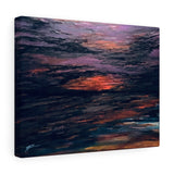 Red Beach Canvas Gallery Print