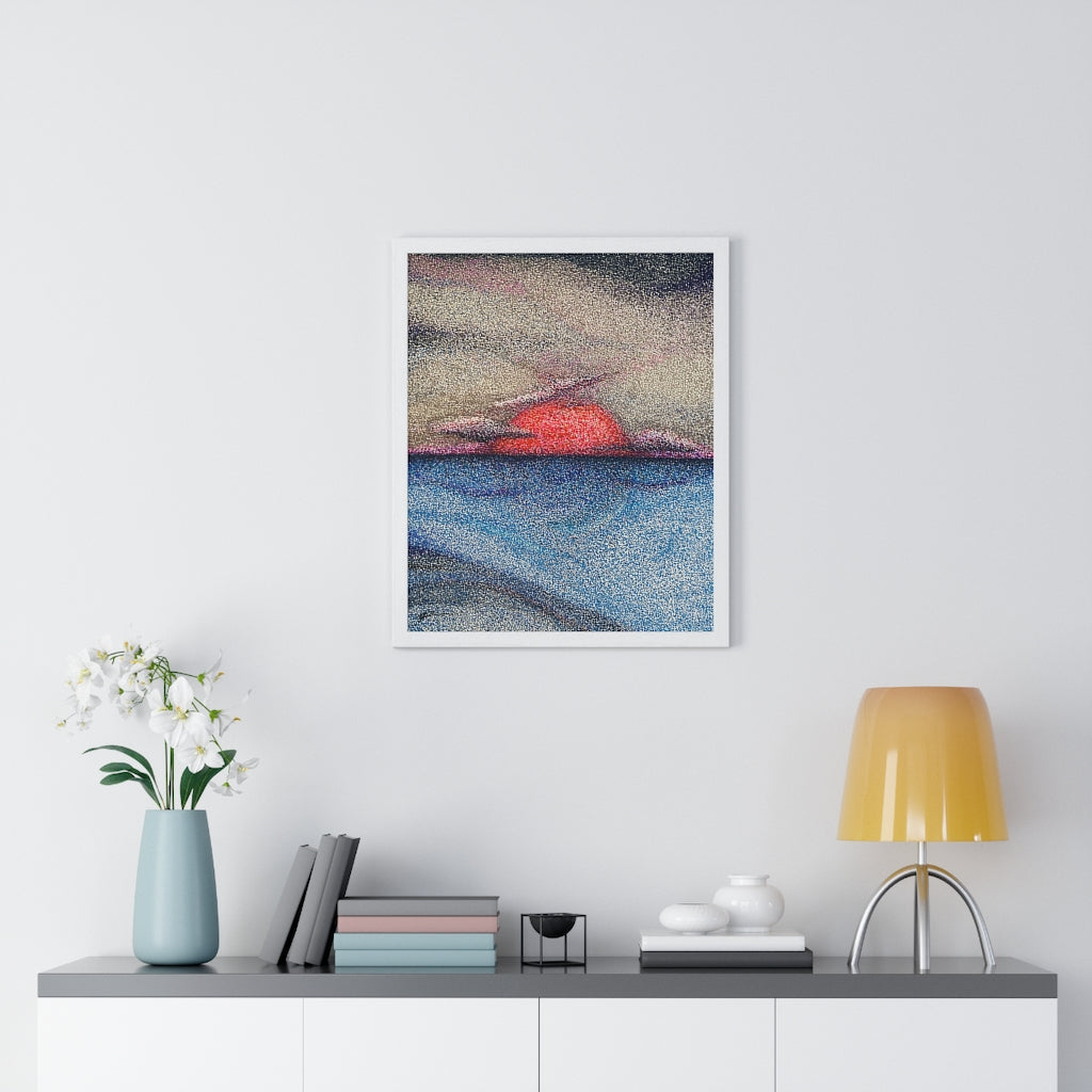 Balance & Flow Premium Framed Print (Count the Dots Series)