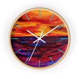 Fire & Ice Wall Clock