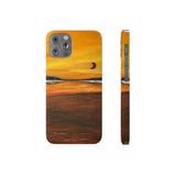 Warm Moon Barely There Phone Cases