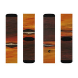 Warm Moon Sublimation Socks