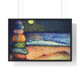 Stacked / PM Premium Framed Print