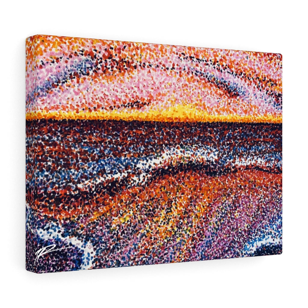 Red Sea Wraparound Gallery-Grade Canvas (Light Version)