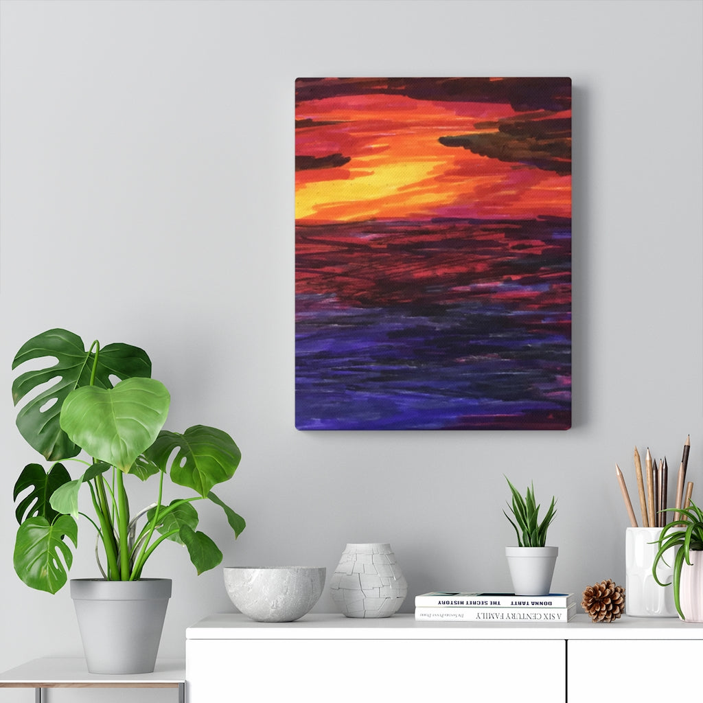 Rise or Set? Series canvas