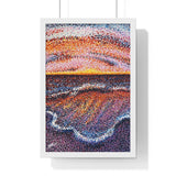 Red Sea Premium Framed Print (Light/White Version)