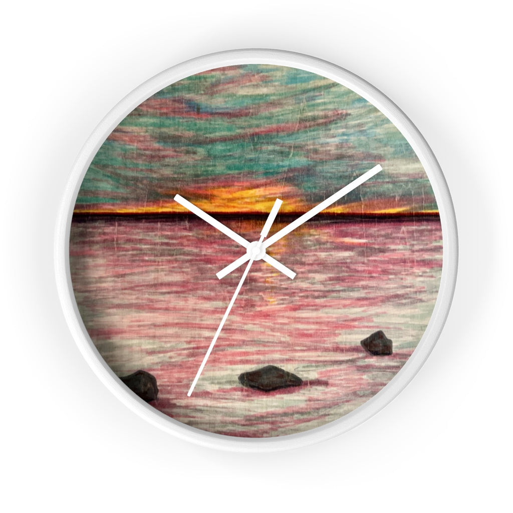 Dusk or Dawn Wall clock