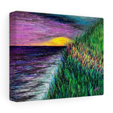A Sliver of Light Wraparound Gallery-Grade Canvas