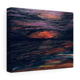Red Beach Canvas Gallery Print