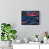 Black , Red, and Blue canvas print