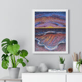 Red Sea Premium Framed Print (Cool Blue Version)
