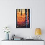 Free Fallen Premium Framed Print