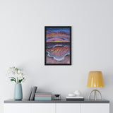 Red Sea Premium Framed Print (Cool Blue Version)
