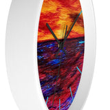 Fire & Ice Wall Clock