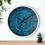 Spiraled Wall Clock
