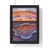 Red Sea Premium Framed Print (Light/White Version)