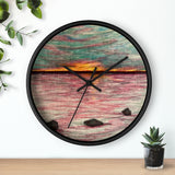 Dusk or Dawn Wall clock