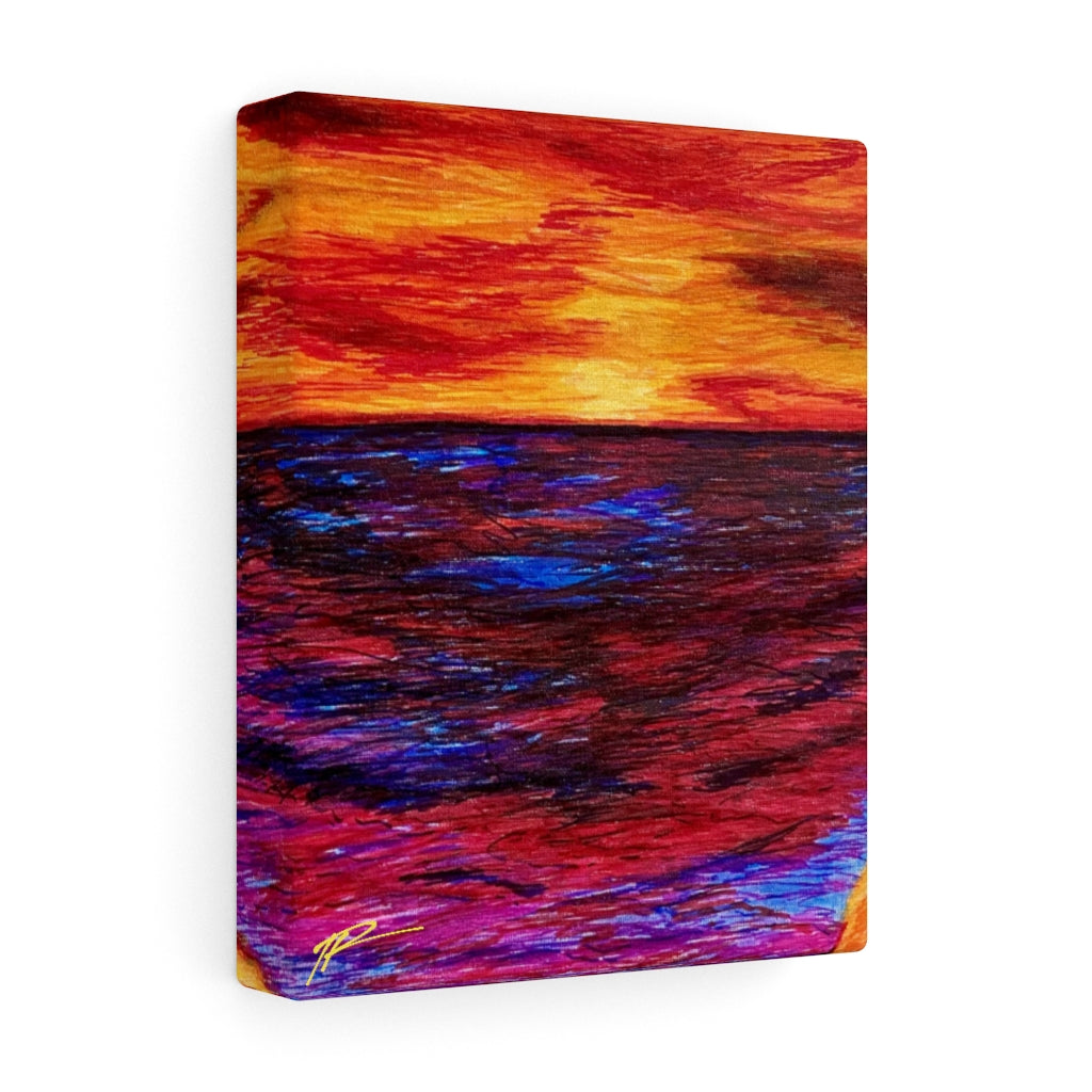 Fire & Ice Wraparound Gallery-Grade Canvas