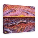 Red Sea / Warm Wraparound Gallery-Grade Canvas