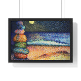Stacked / PM Premium Framed Print