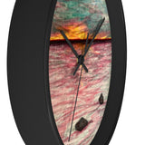 Dusk or Dawn Wall clock