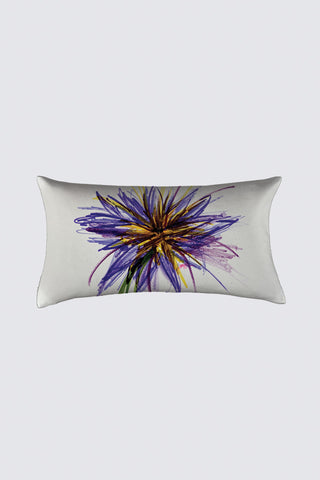 Purple Flower Coussin Bastien Pillow