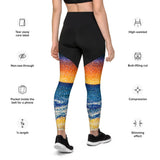 Rainbow Rise Sports Leggings