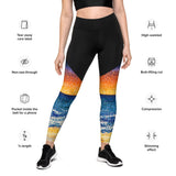 Rainbow Rise Sports Leggings
